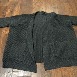 Gray Cardigan